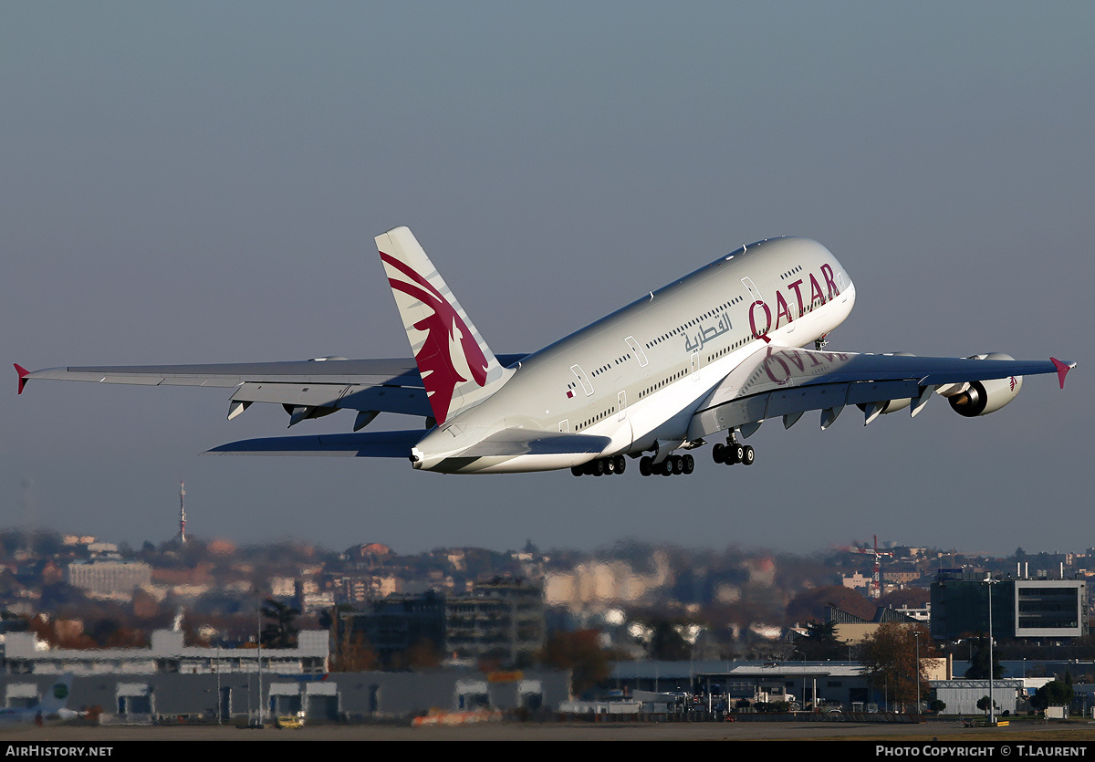 Aircraft Photo of F-WWAL | Airbus A380-861 | Qatar Airways | AirHistory.net #235340