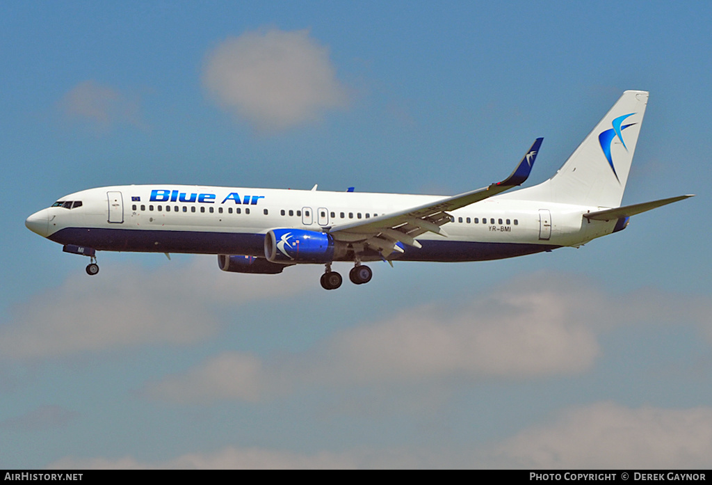Aircraft Photo of YR-BMI | Boeing 737-8K5 | Blue Air | AirHistory.net #235346