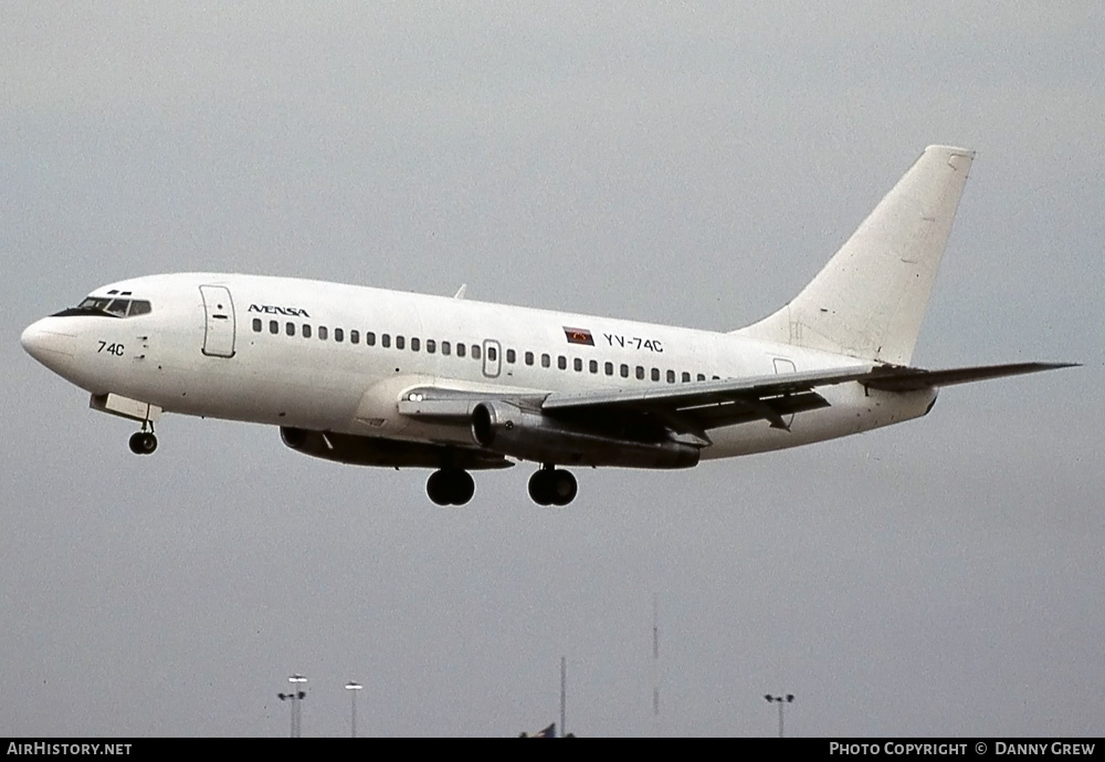 Aircraft Photo of YV-74C | Boeing 737-229/Adv | Avensa - Aerovías Venezolanas | AirHistory.net #235349