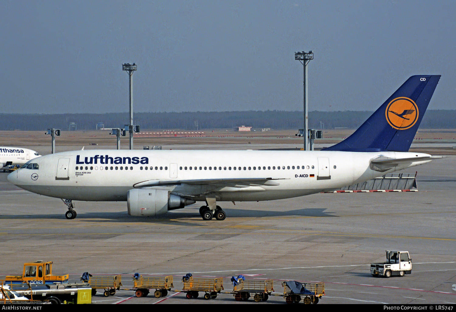 Aircraft Photo of D-AICD | Airbus A310-203 | Lufthansa | AirHistory.net #235351