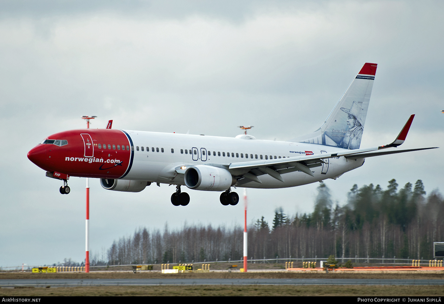 Aircraft Photo of EI-FHP | Boeing 737-8JP | Norwegian | AirHistory.net #235358