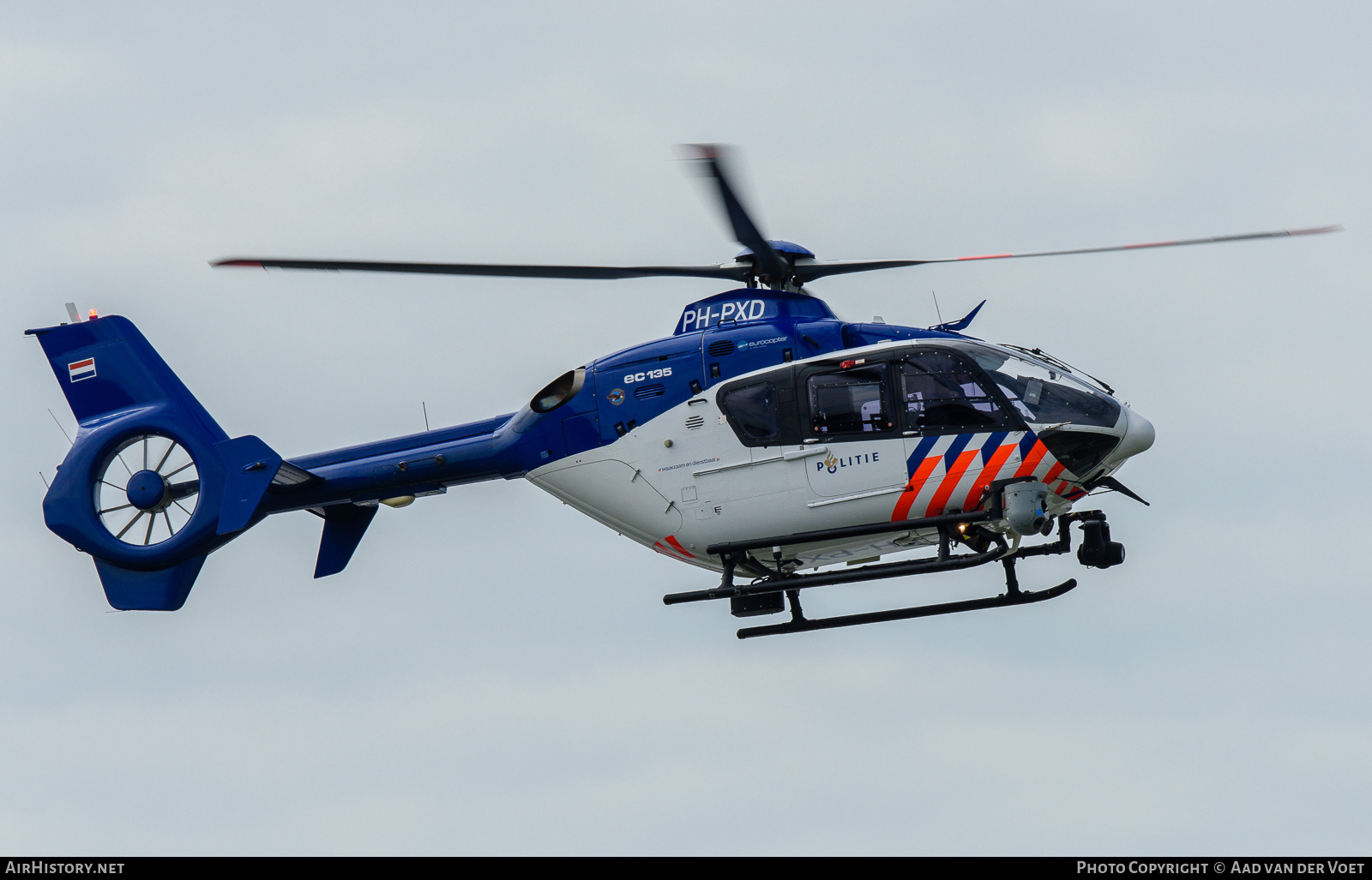 Aircraft Photo of PH-PXD | Eurocopter EC-135P-2 | Politie | AirHistory.net #235361