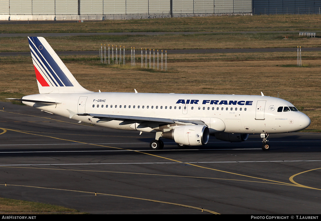 Aircraft Photo of F-GRHC | Airbus A319-111 | Air France | AirHistory.net #235383