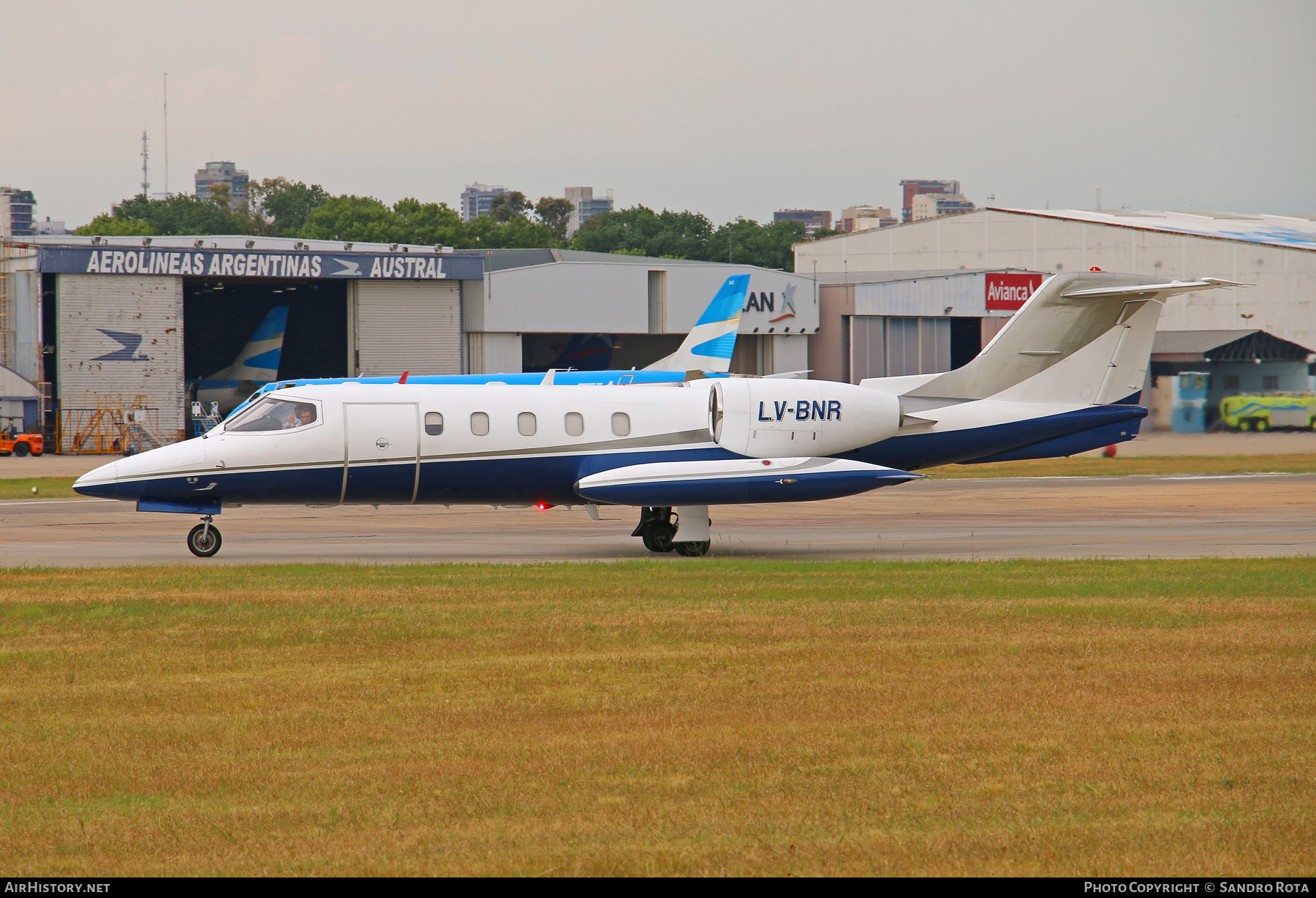 Aircraft Photo of LV-BNR | Gates Learjet 35A | AirHistory.net #235405