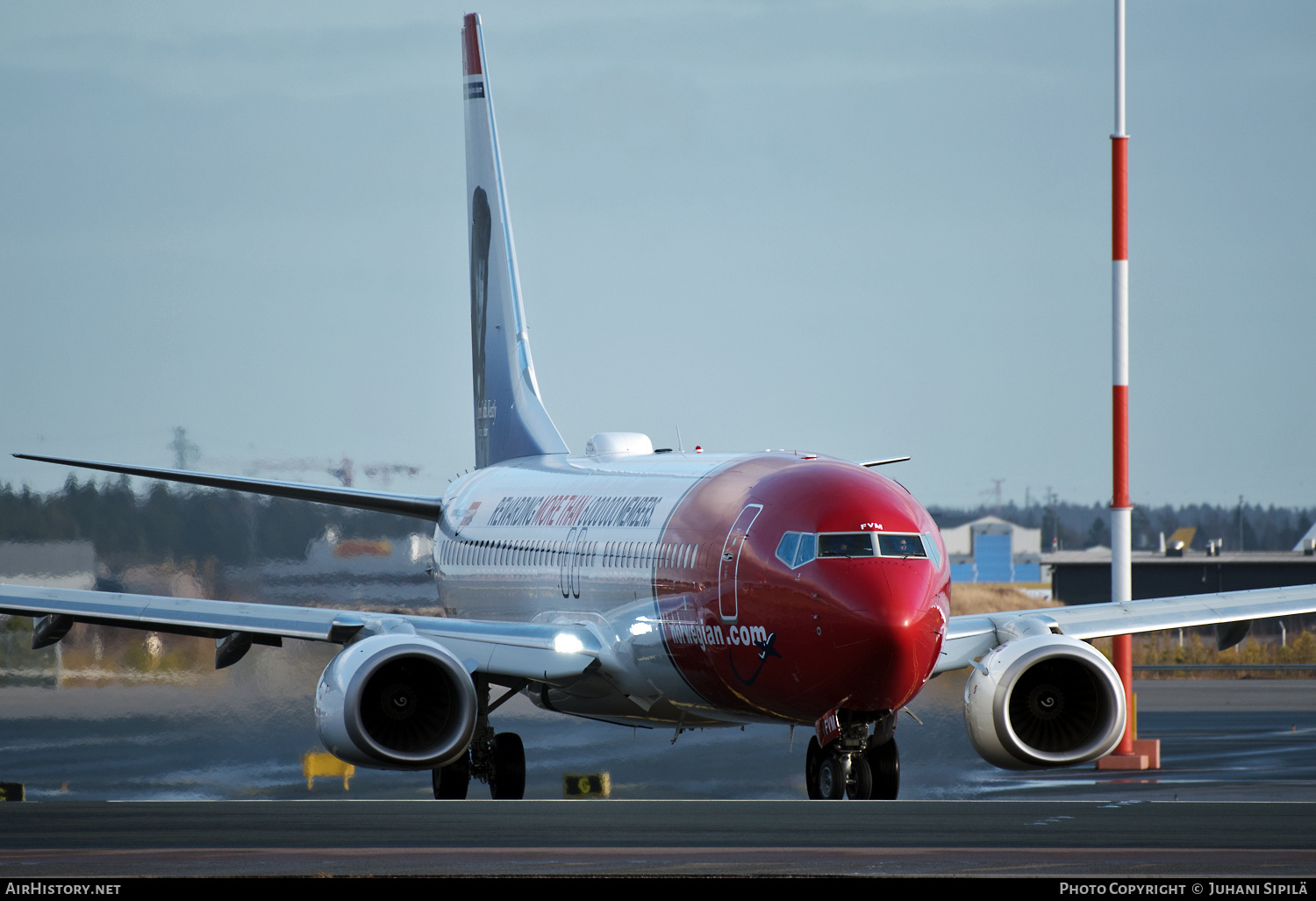 Aircraft Photo of EI-FVM | Boeing 737-800 | Norwegian | AirHistory.net #235406