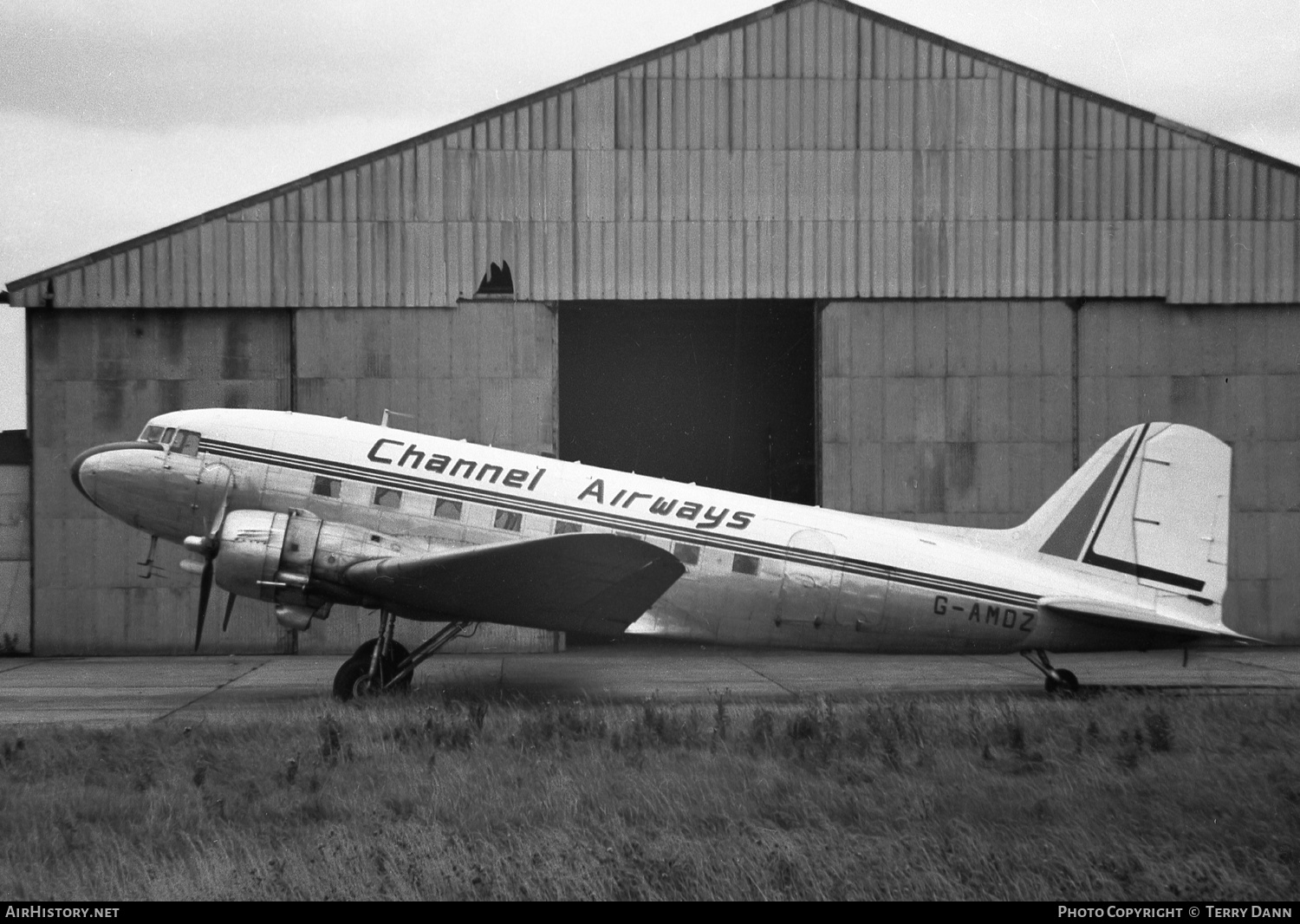 Aircraft Photo of G-AMDZ | Douglas C-47A Dakota | Channel Airways | AirHistory.net #235418