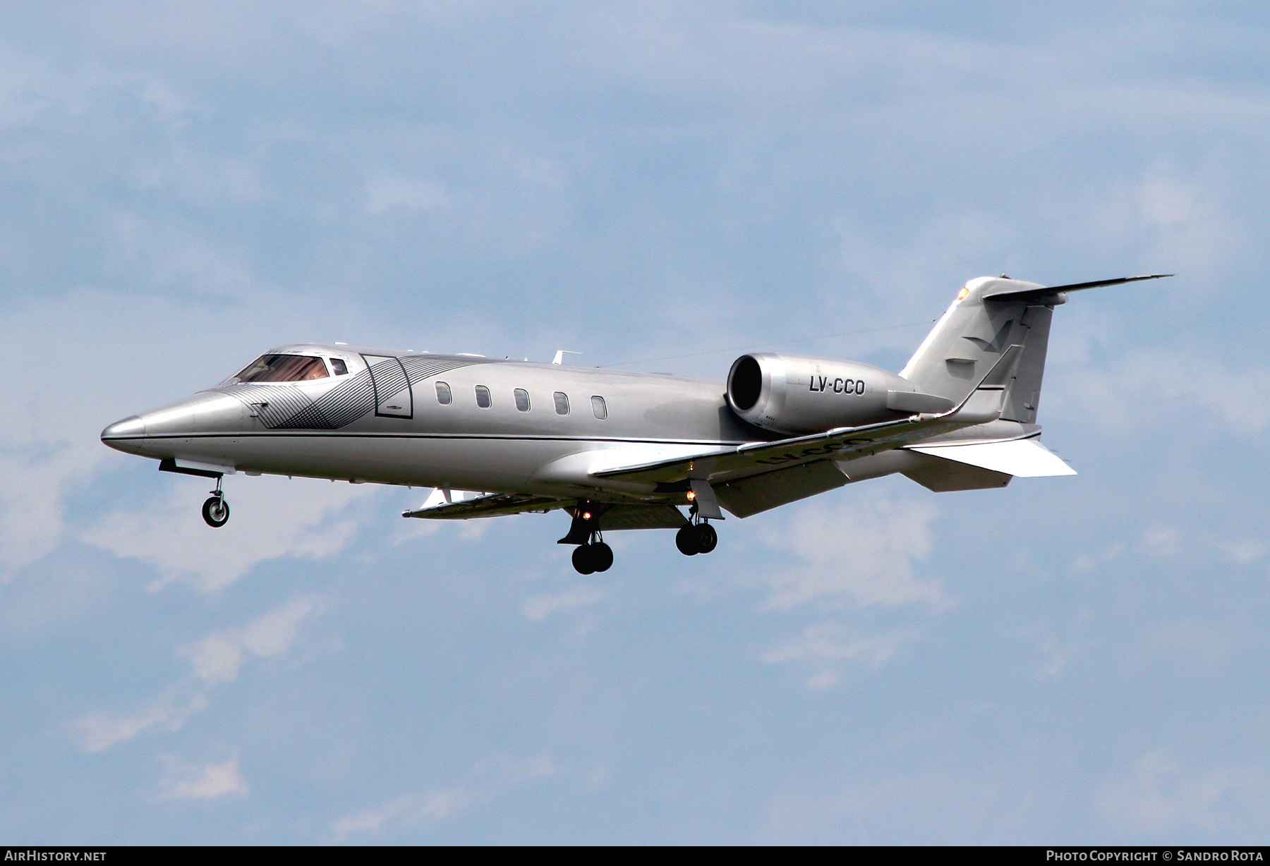 Aircraft Photo of LV-CCO | Learjet 60 | AirHistory.net #235419
