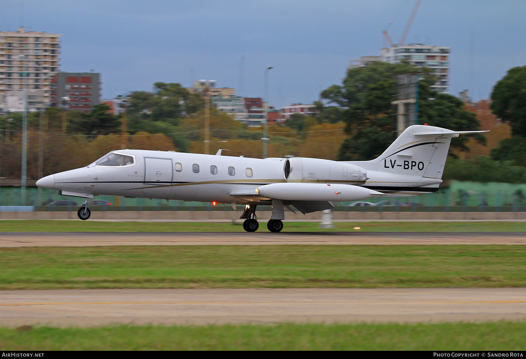 Aircraft Photo of LV-BPO | Gates Learjet 35A | AirHistory.net #235423