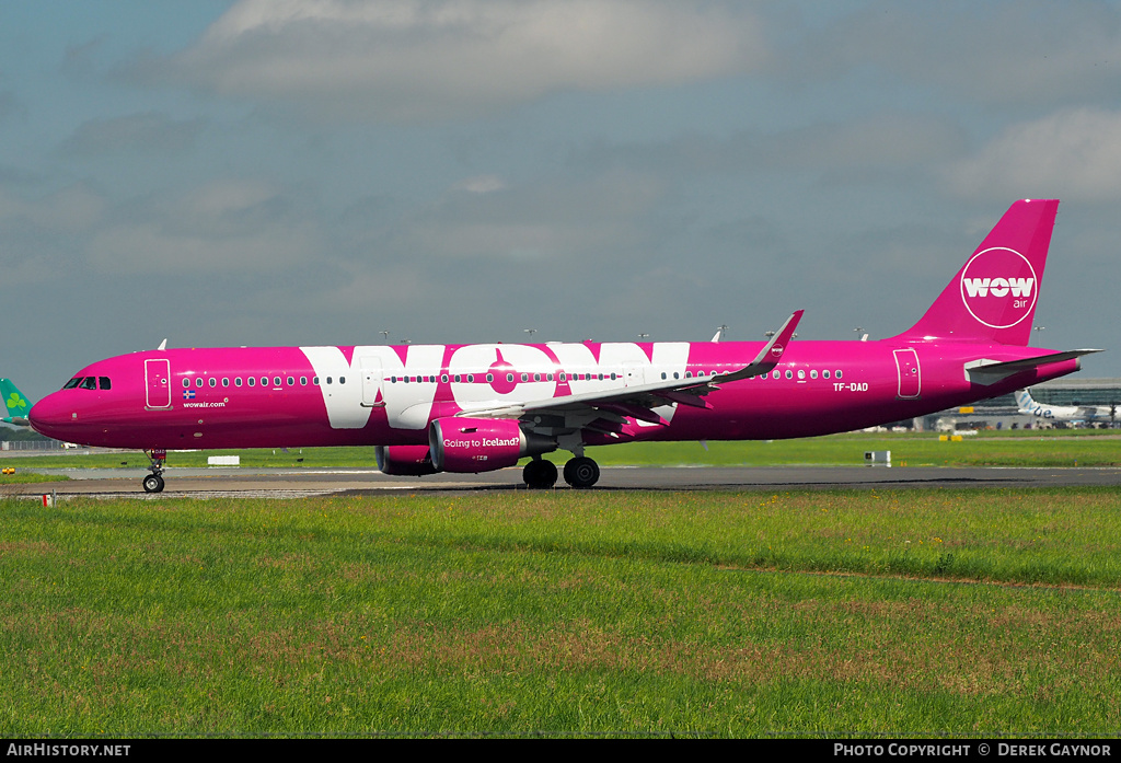 Aircraft Photo of TF-DAD | Airbus A321-211 | WOW Air | AirHistory.net #235427