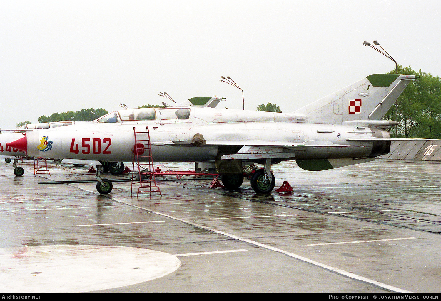 Aircraft Photo of 4502 | Mikoyan-Gurevich MiG-21US | Poland - Air Force | AirHistory.net #235436