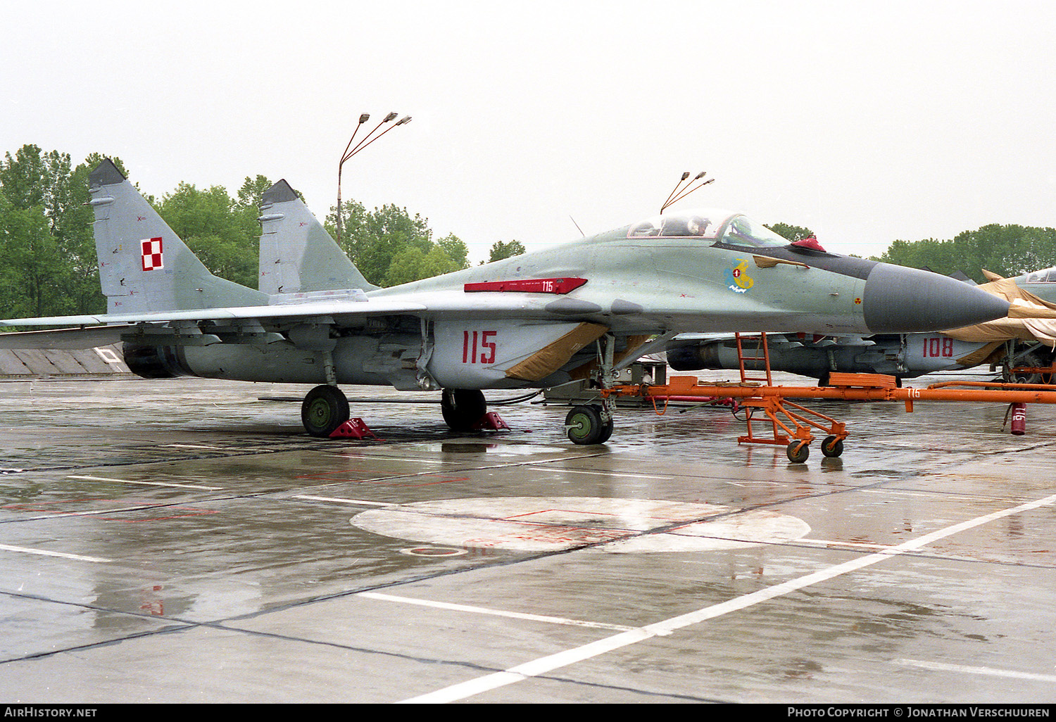 Aircraft Photo of 115 | Mikoyan-Gurevich MiG-29A (9-12A) | Poland - Air Force | AirHistory.net #235437