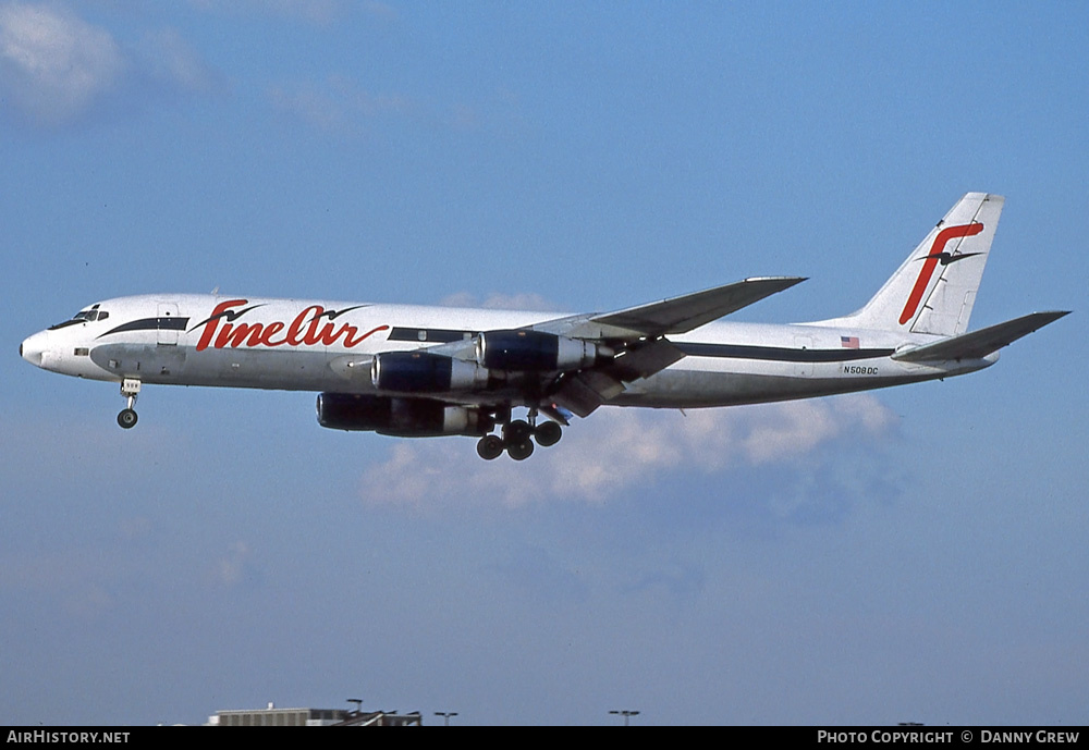 Aircraft Photo of N508DC | McDonnell Douglas DC-8-51(F) | Fine Air | AirHistory.net #235444