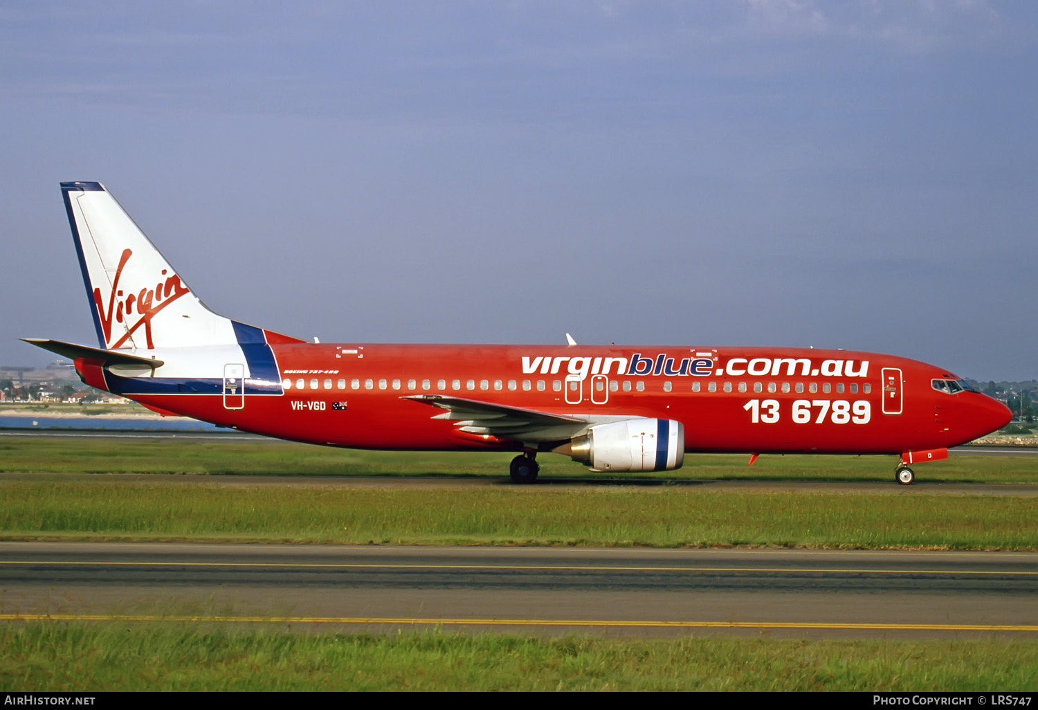 Aircraft Photo of VH-VGD | Boeing 737-4Y0 | Virgin Blue Airlines | AirHistory.net #235446