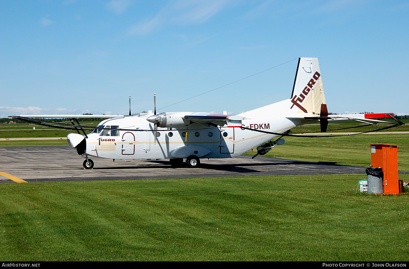 Aircraft Photo of C-FDKM | CASA C-212-200 Aviocar | Fugro Airborne Surveys | AirHistory.net #235458