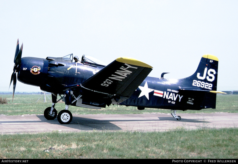 Aircraft Photo of F-AZED / 126922 | Douglas A-1D Skyraider (AD-4NA) | USA - Navy | AirHistory.net #235470