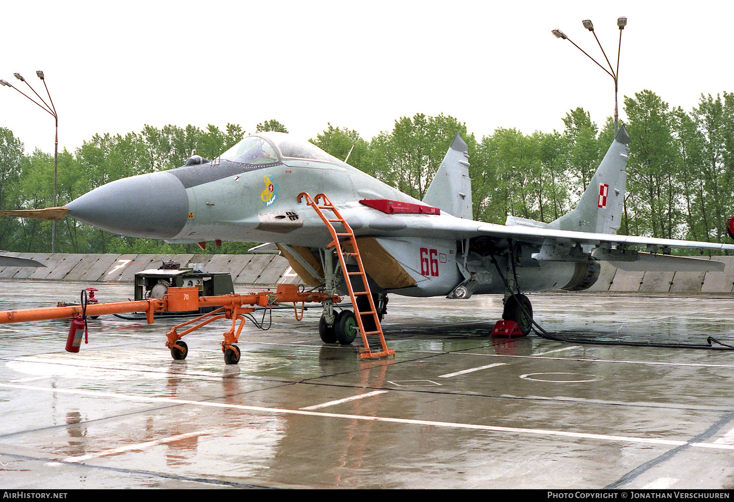 Aircraft Photo of 66 | Mikoyan-Gurevich MiG-29A (9-12A) | Poland - Air Force | AirHistory.net #235485