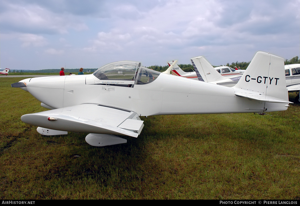 Aircraft Photo of C-GTYT | Van's RV-6A | AirHistory.net #235496