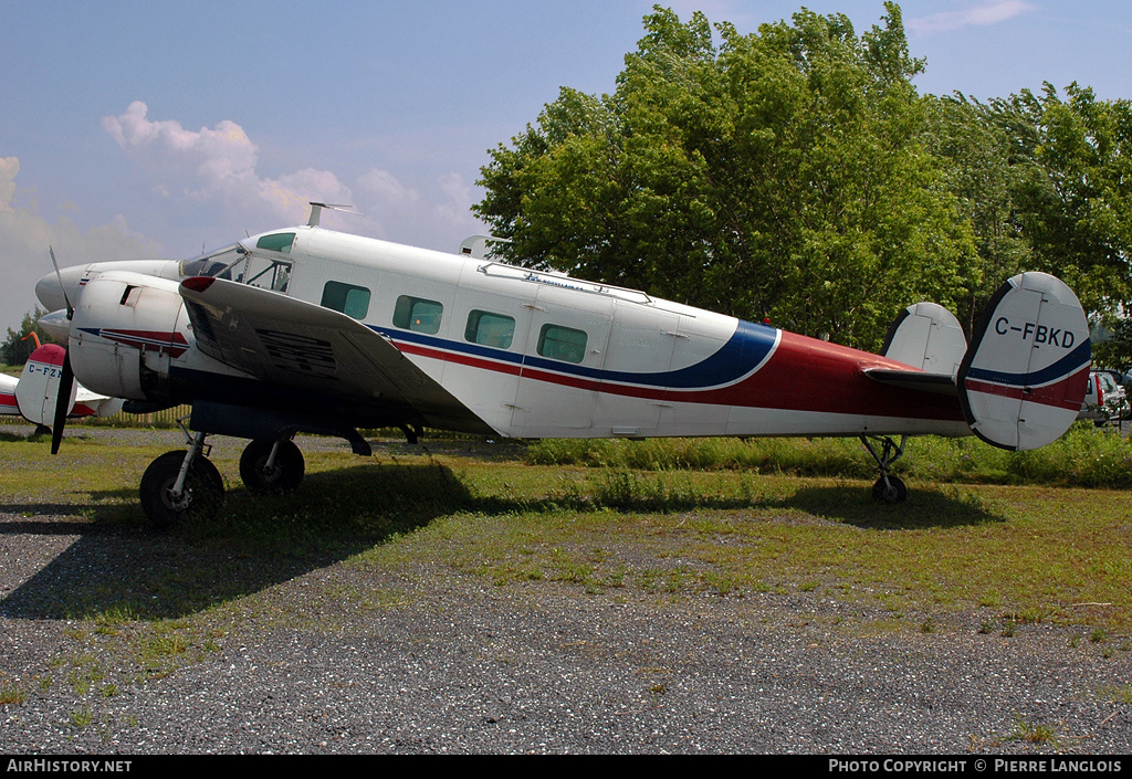 Aircraft Photo of C-FBKD | Beech E18S | AirHistory.net #235506