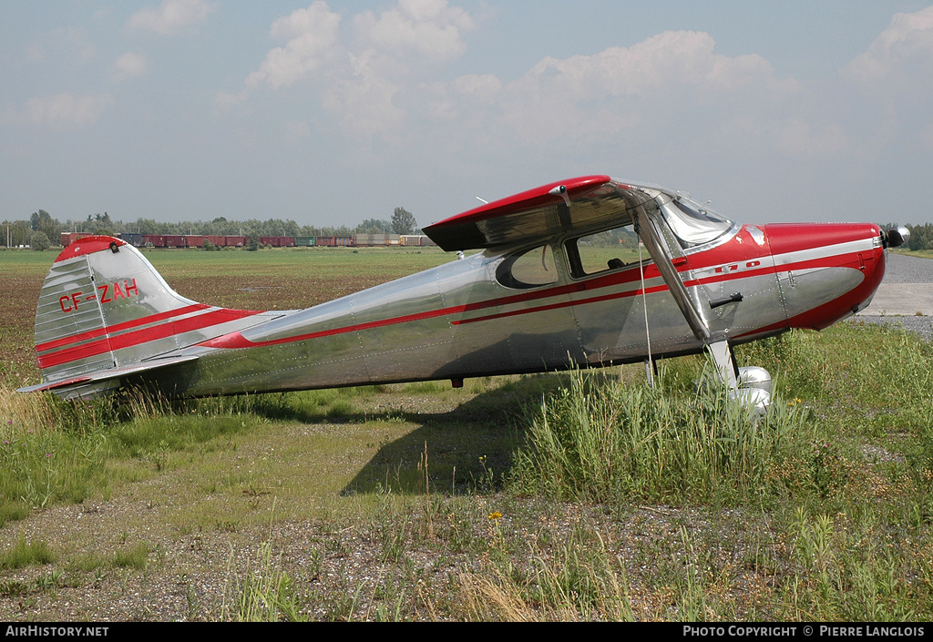 Aircraft Photo of CF-ZAH | Cessna 170A | AirHistory.net #235517