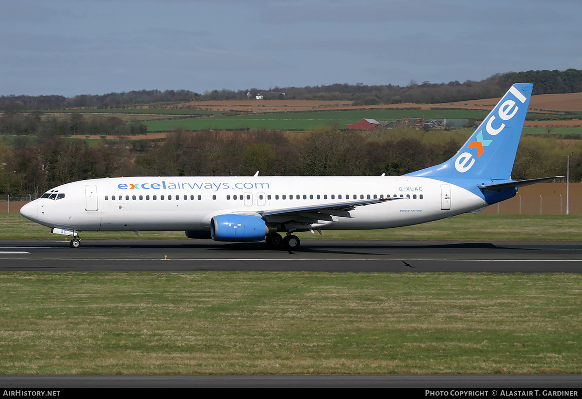 Aircraft Photo of G-XLAC | Boeing 737-81Q | Excel Airways | AirHistory.net #235518