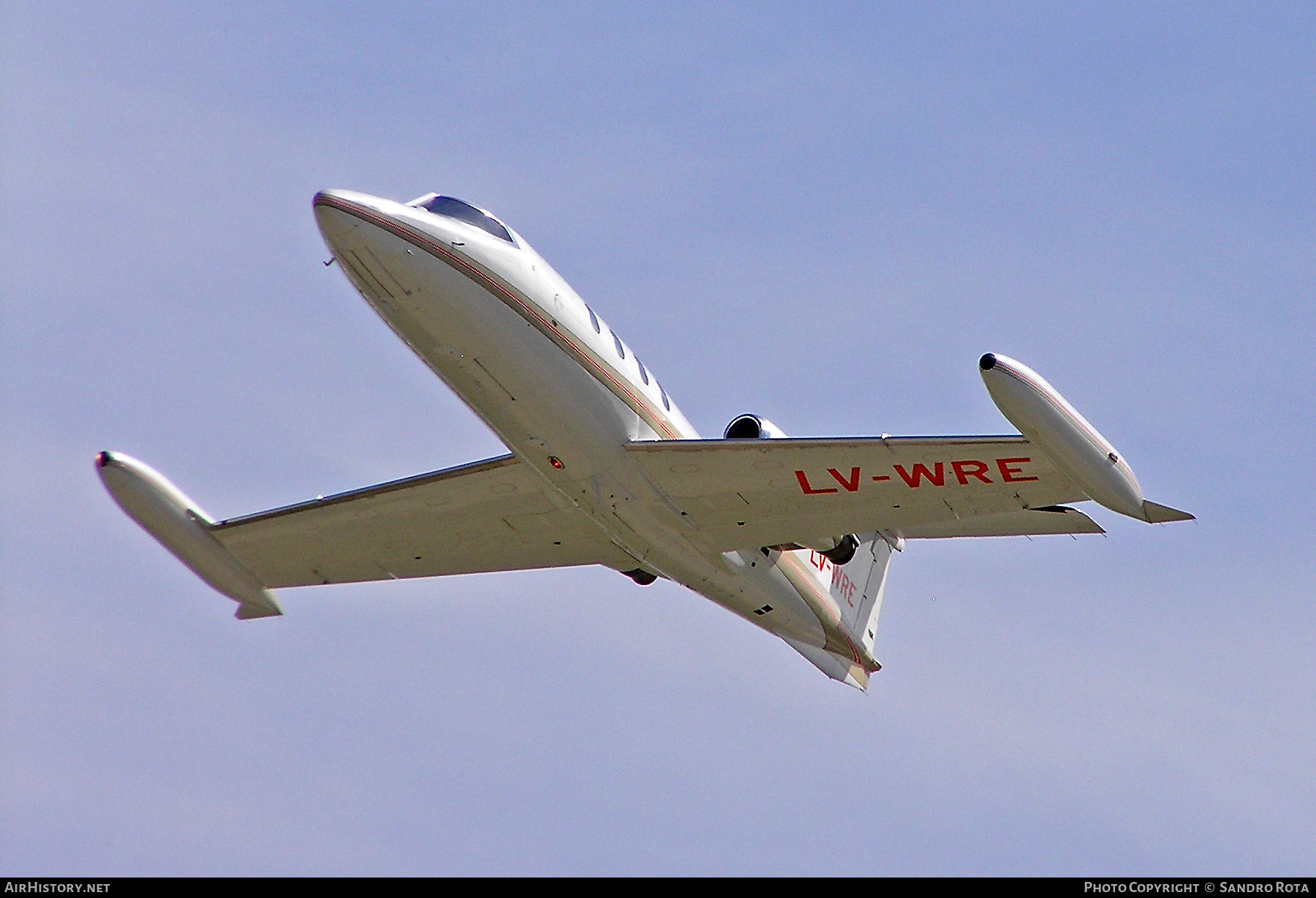 Aircraft Photo of LV-WRE | Gates Learjet 25D | AirHistory.net #235529