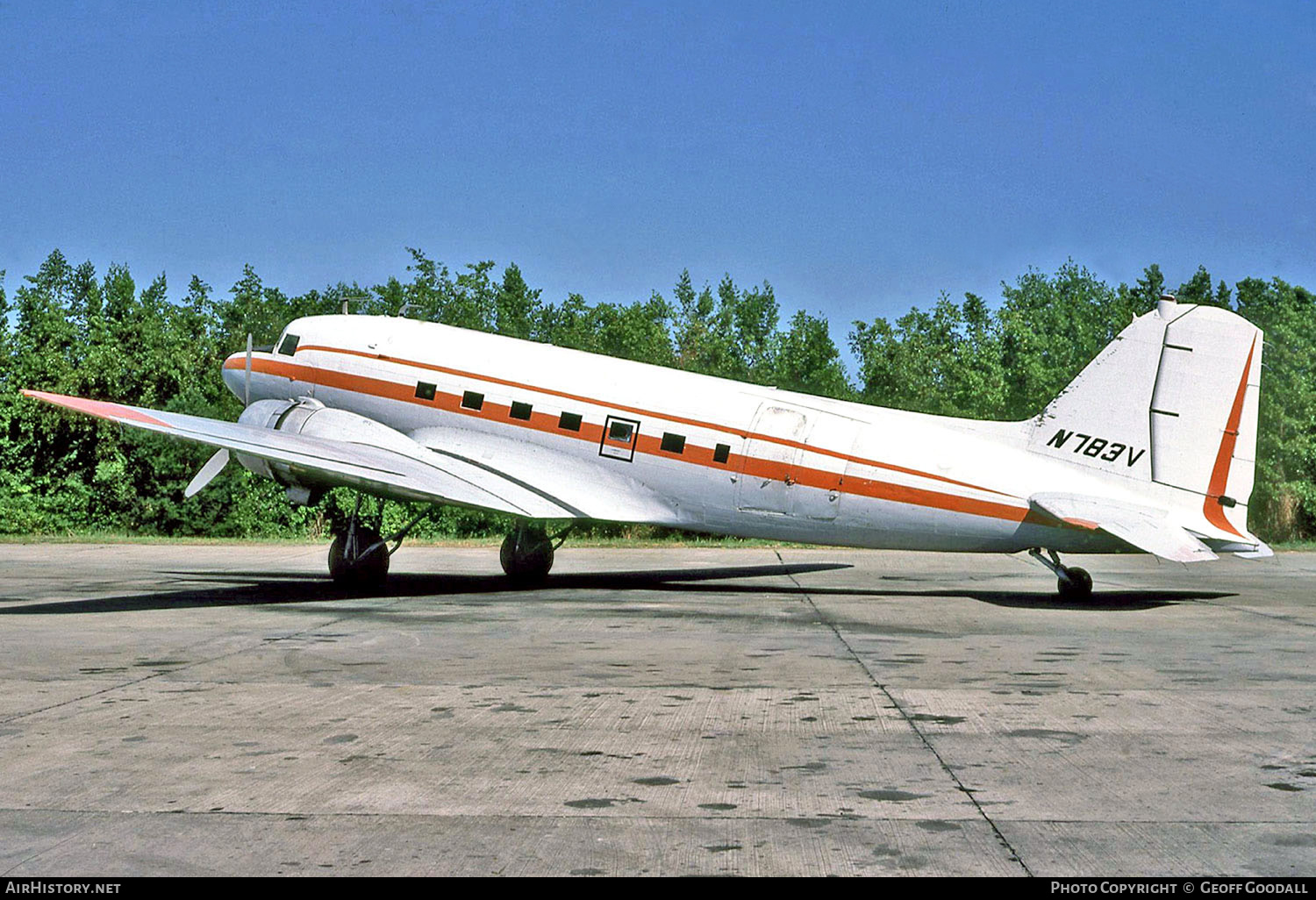 Aircraft Photo of N783V | Douglas DC-3(CF) | AirHistory.net #235544