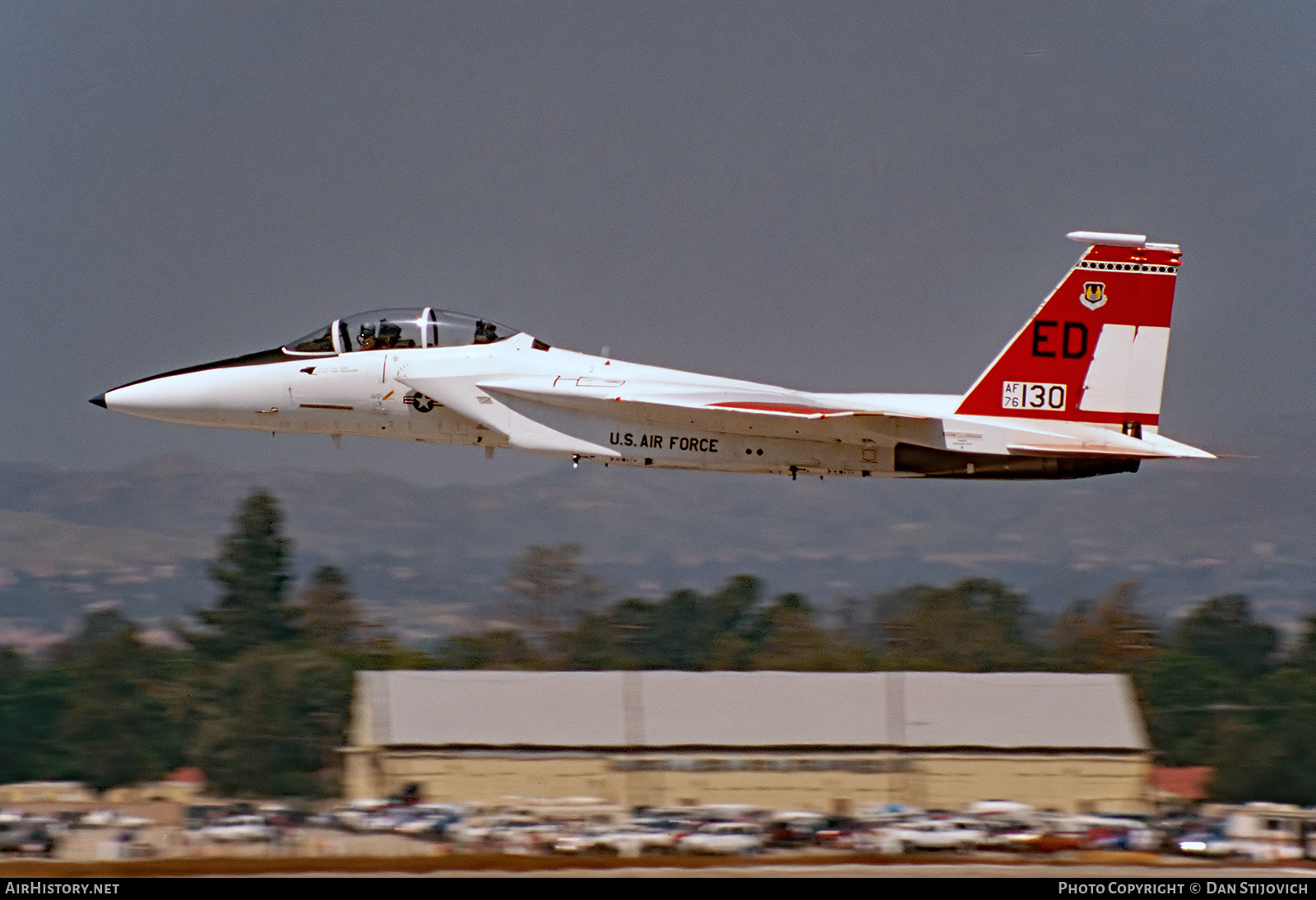 Aircraft Photo of 76-0130 / AF76130 | McDonnell Douglas F-15B Eagle | USA - Air Force | AirHistory.net #235547