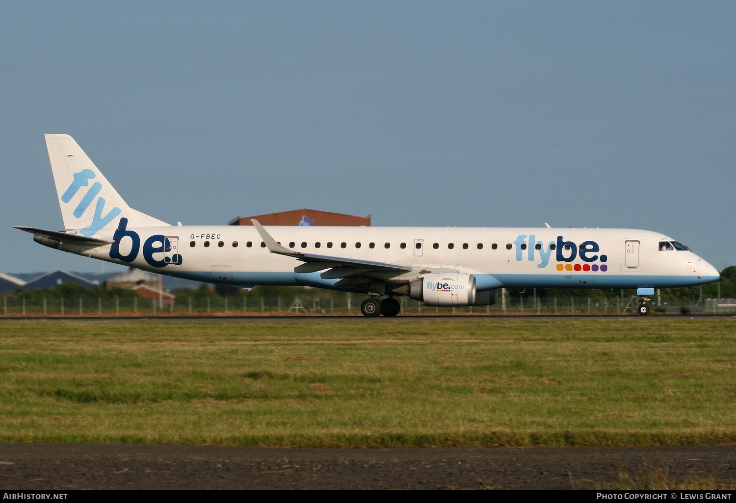 Aircraft Photo of G-FBEC | Embraer 195LR (ERJ-190-200LR) | Flybe | AirHistory.net #235559