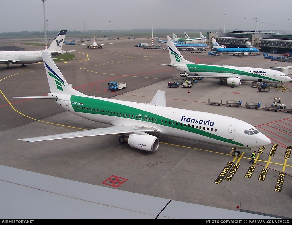 Aircraft Photo of PH-HZI | Boeing 737-8K2 | Transavia | AirHistory.net #235570