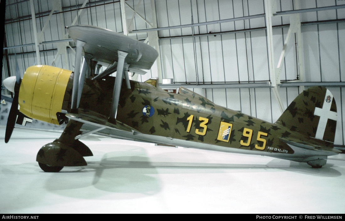 Aircraft Photo of MM5701 | Fiat CR-42 Falco | Italy - Air Force | AirHistory.net #235590