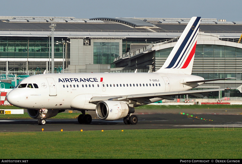 Aircraft Photo of F-GUGJ | Airbus A318-111 | Air France | AirHistory.net #235610