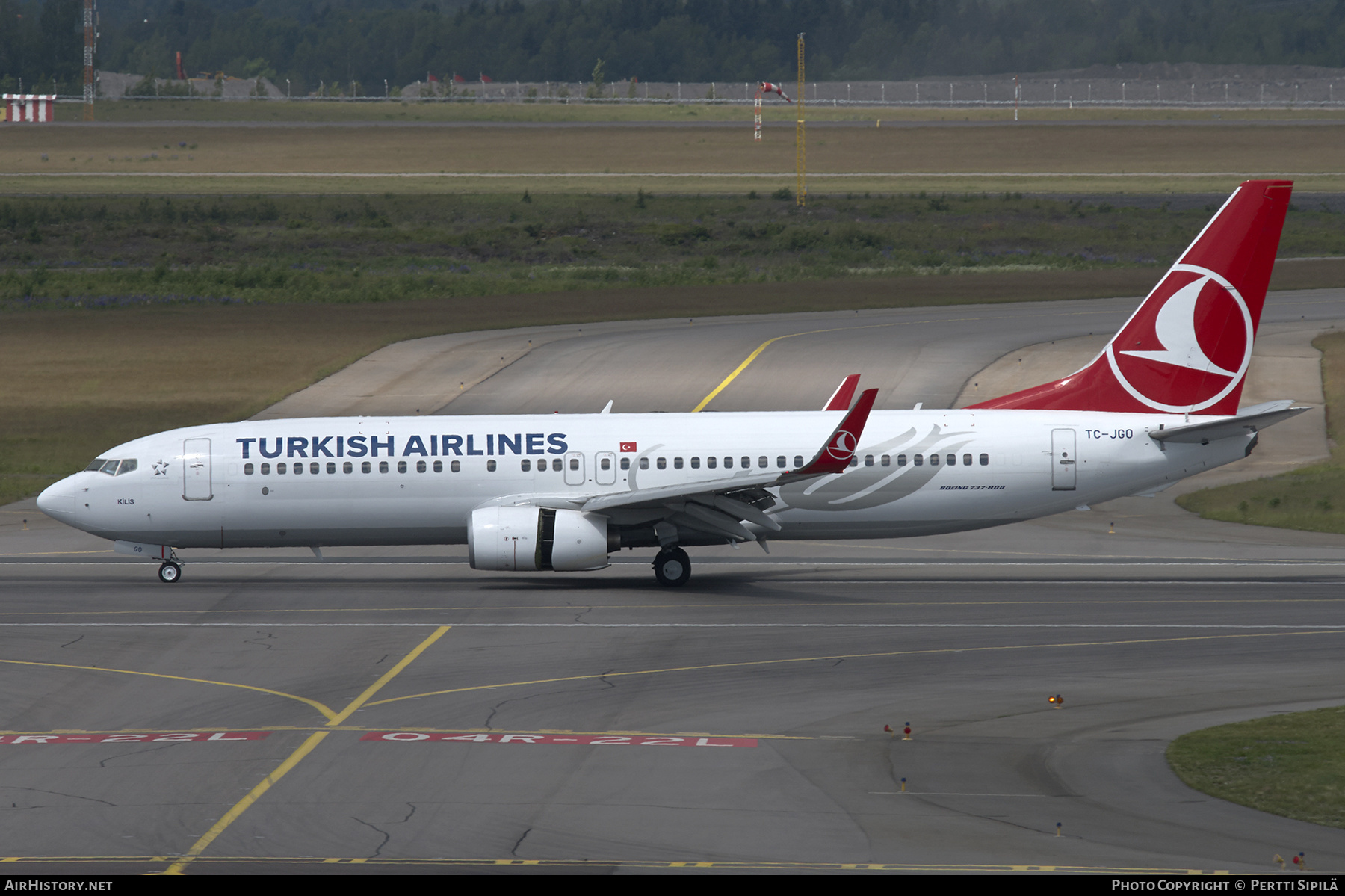 Aircraft Photo of TC-JGO | Boeing 737-8F2 | Turkish Airlines | AirHistory.net #235623