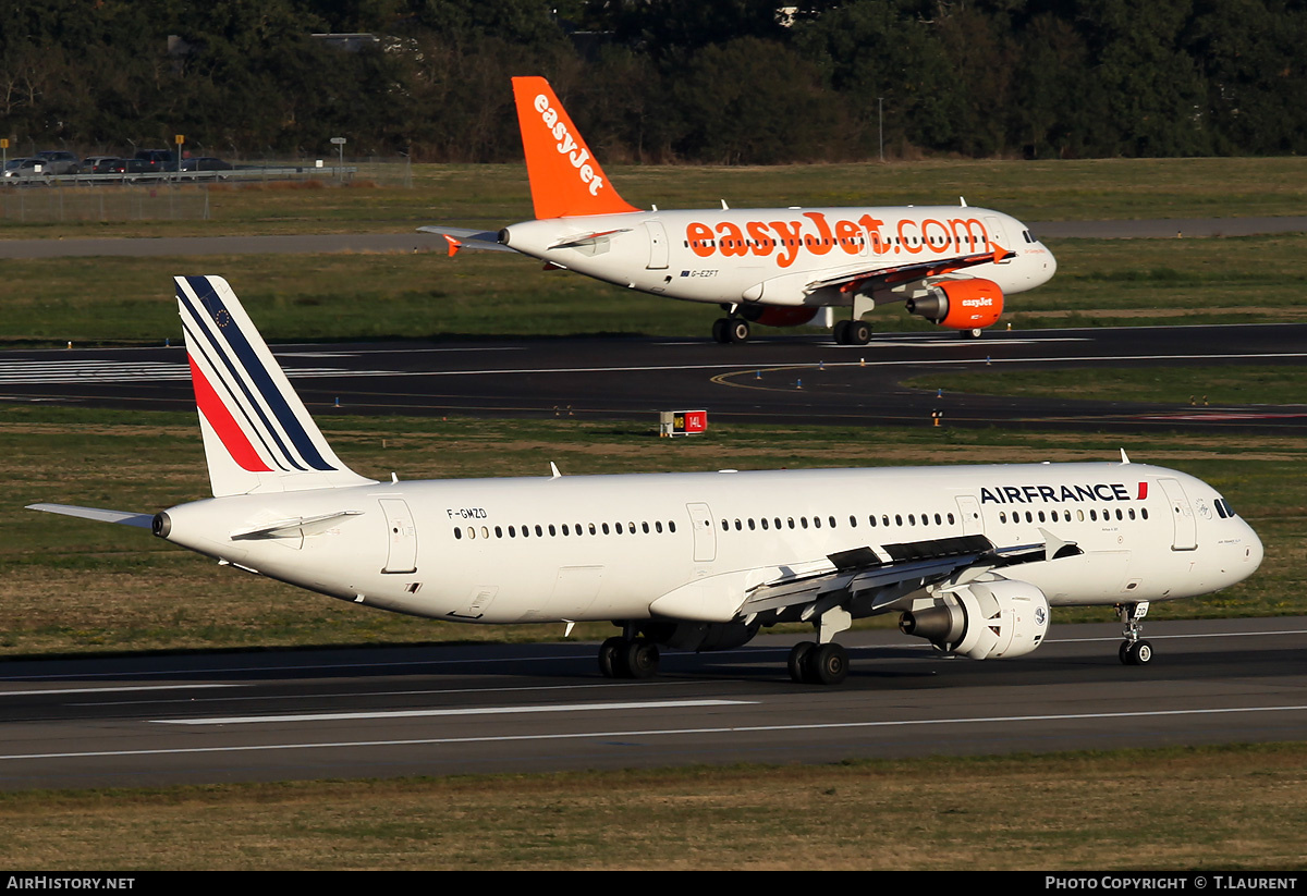 Aircraft Photo of F-GMZD | Airbus A321-111 | Air France | AirHistory.net #235626