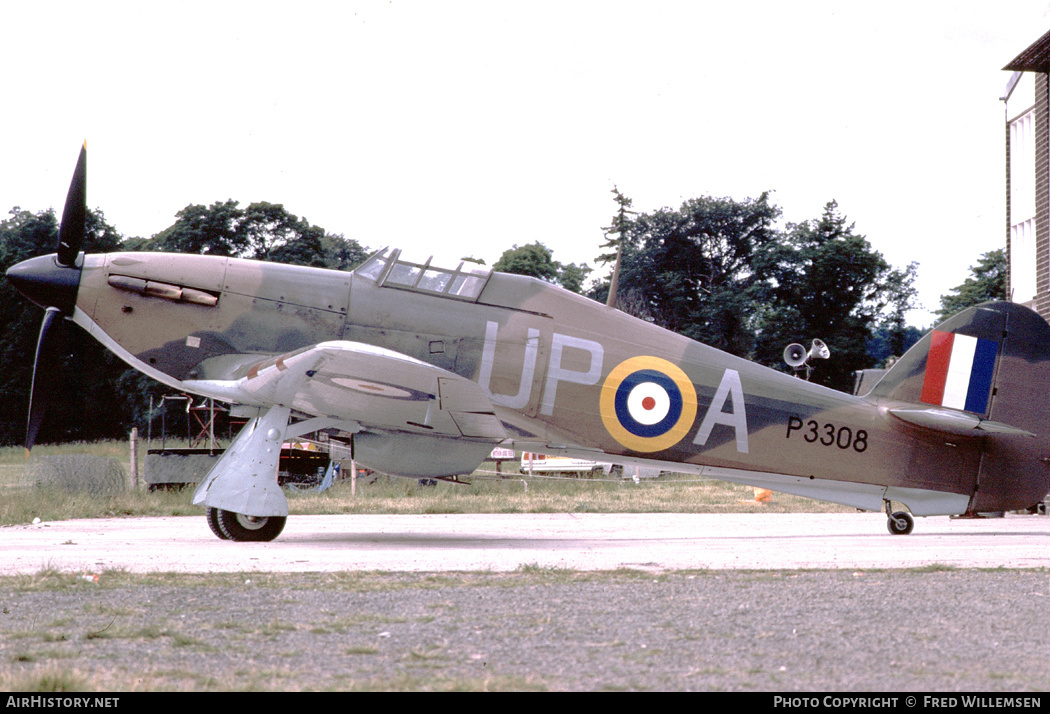 Aircraft Photo of G-AWLW / P3308 | Hawker Hurricane Mk2B | UK - Air Force | AirHistory.net #235633