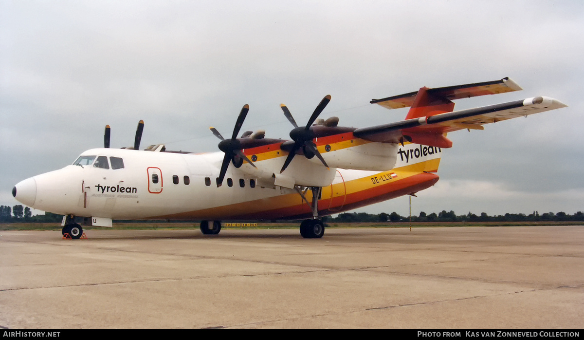 Aircraft Photo of OE-LLU | De Havilland Canada DHC-7-102 Dash 7 | Tyrolean Airways | AirHistory.net #235641