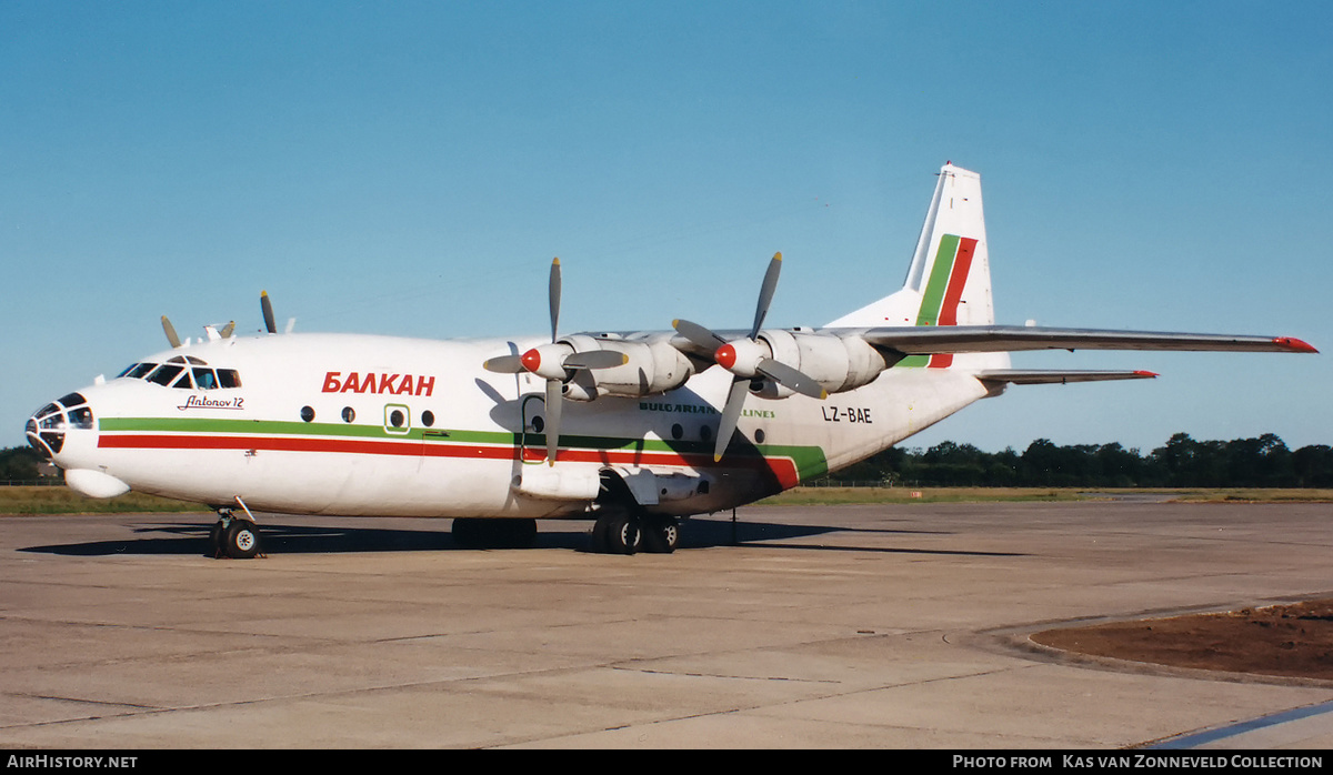 Aircraft Photo of LZ-BAE | Antonov An-12BP | Balkan - Bulgarian Airlines | AirHistory.net #235643