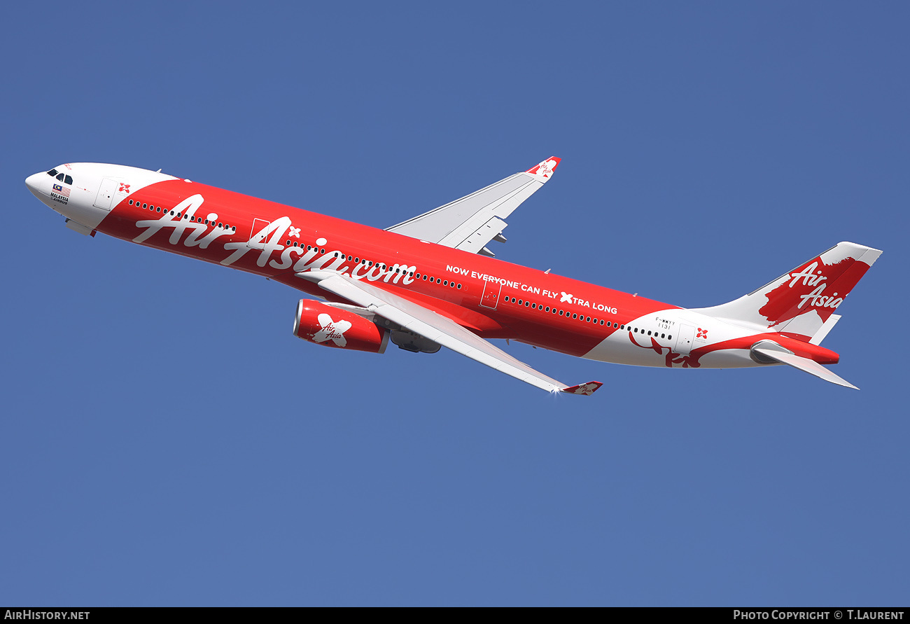 Aircraft Photo of F-WWYY | Airbus A330-343E | AirAsia X | AirHistory.net #235655