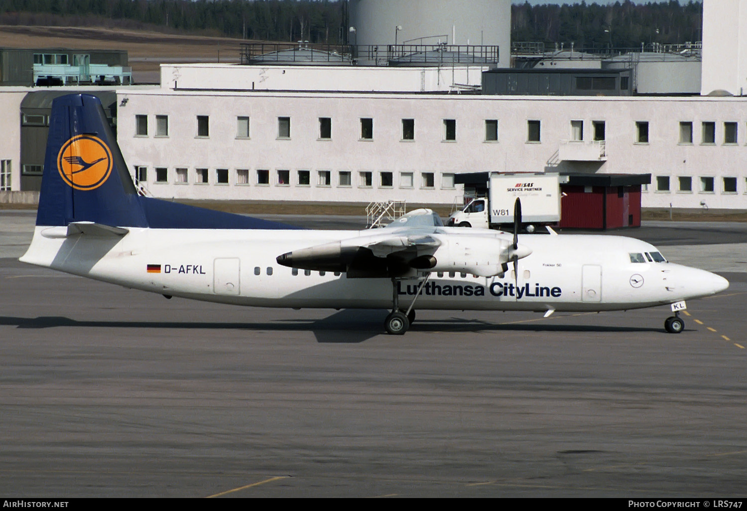Aircraft Photo of D-AFKL | Fokker 50 | Lufthansa CityLine | AirHistory.net #235657