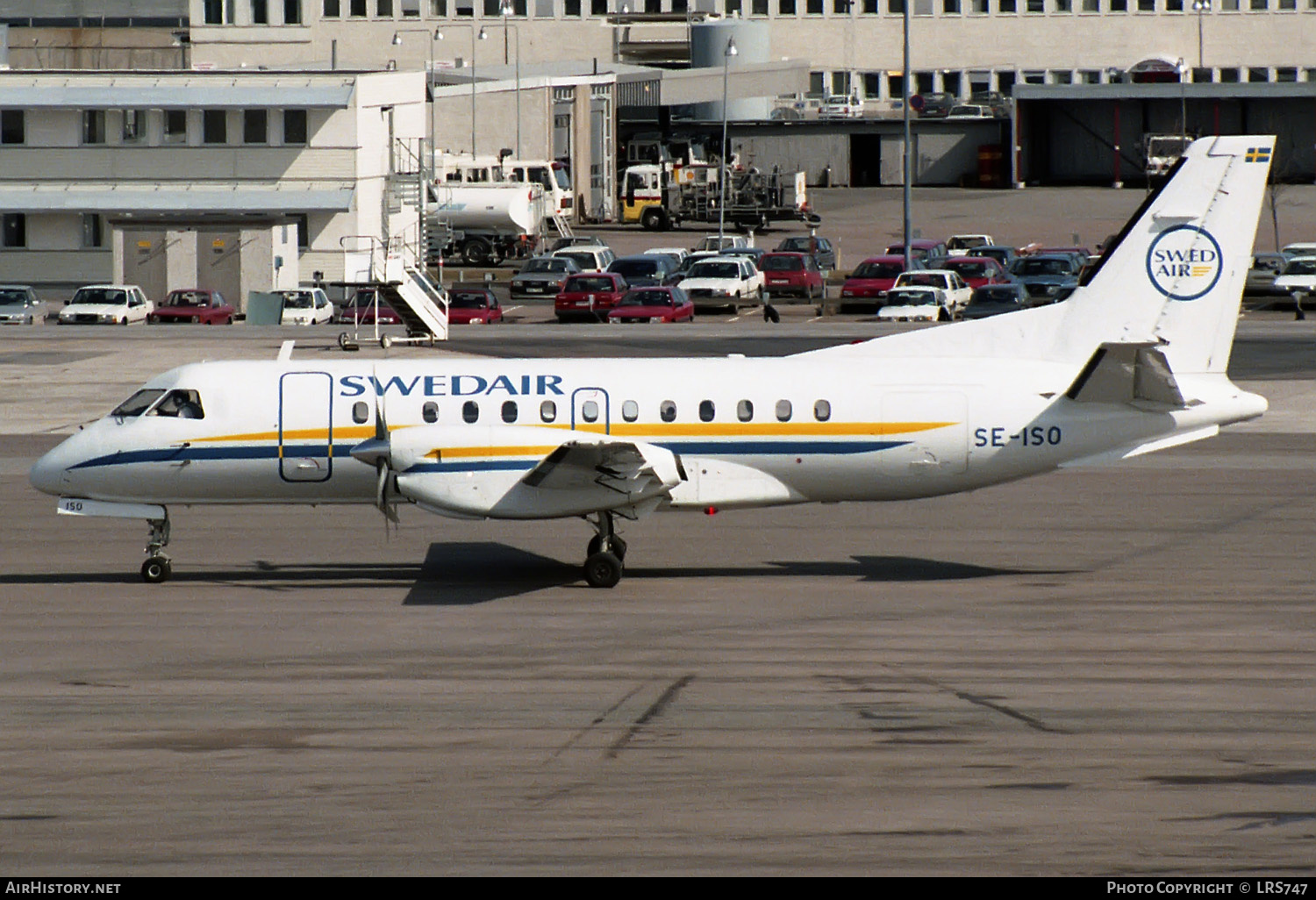 Aircraft Photo of SE-ISO | Saab-Fairchild SF-340A | Swedair | AirHistory.net #235661