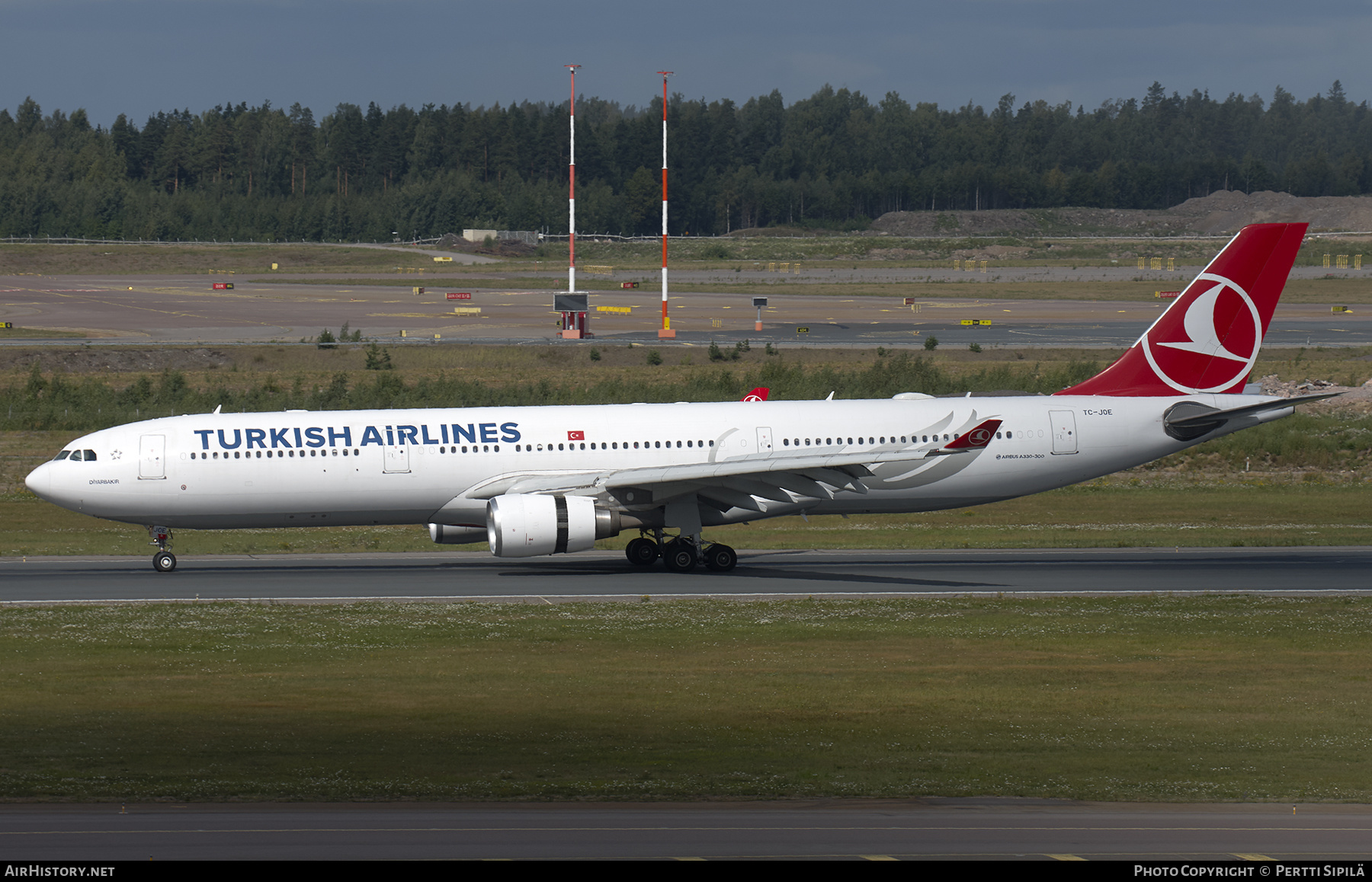 Aircraft Photo of TC-JOE | Airbus A330-303 | Turkish Airlines | AirHistory.net #235664