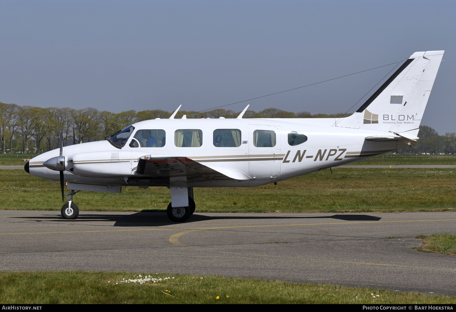 Aircraft Photo of LN-NPZ | Piper PA-31-310 Navajo C | Blom Geomatics | AirHistory.net #235667