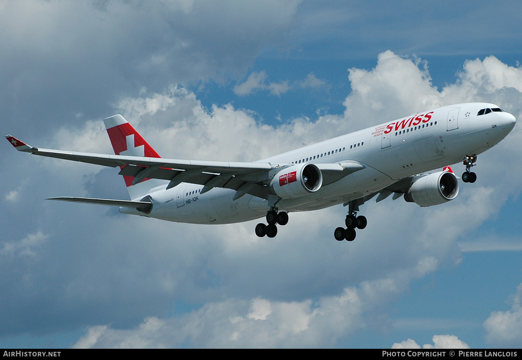 Aircraft Photo of HB-IQK | Airbus A330-223 | Swiss International Air Lines | AirHistory.net #235670