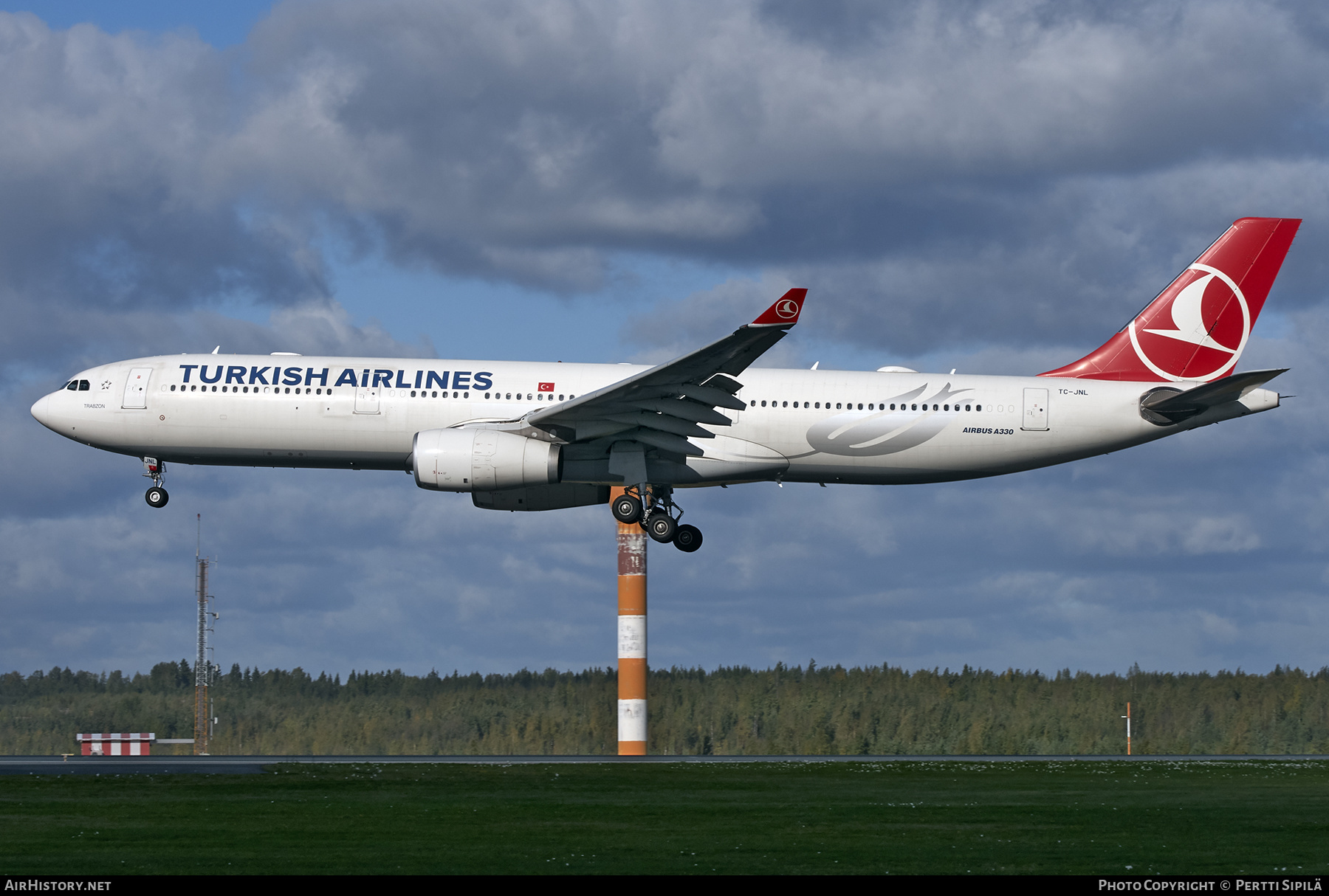 Aircraft Photo of TC-JNL | Airbus A330-343 | Turkish Airlines | AirHistory.net #235675