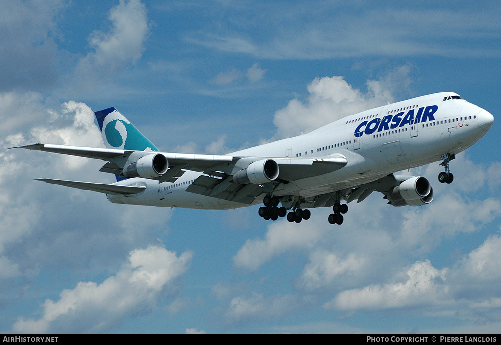 Aircraft Photo of F-GSKY | Boeing 747-312 | Corsair | AirHistory.net #235680
