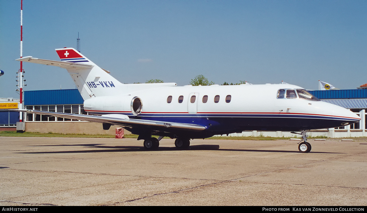 Aircraft Photo of HB-VKW | British Aerospace BAe-125-800A | AirHistory.net #235685