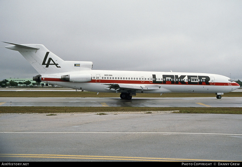 Aircraft Photo of N553NA | Boeing 727-2J7/Adv | Laker Airways Bahamas | AirHistory.net #235689