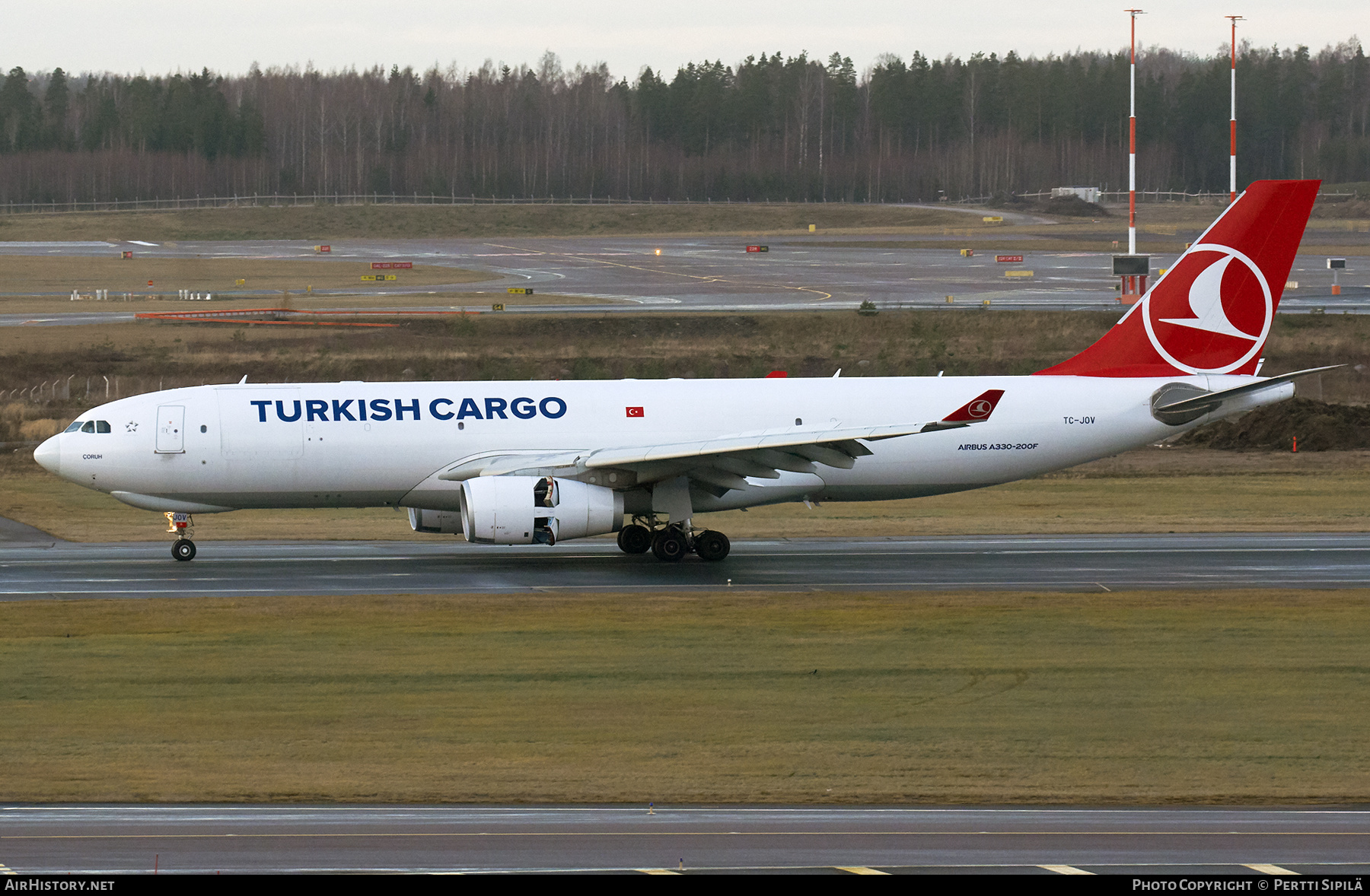 Aircraft Photo of TC-JOV | Airbus A330-243F | Turkish Airlines Cargo | AirHistory.net #235691