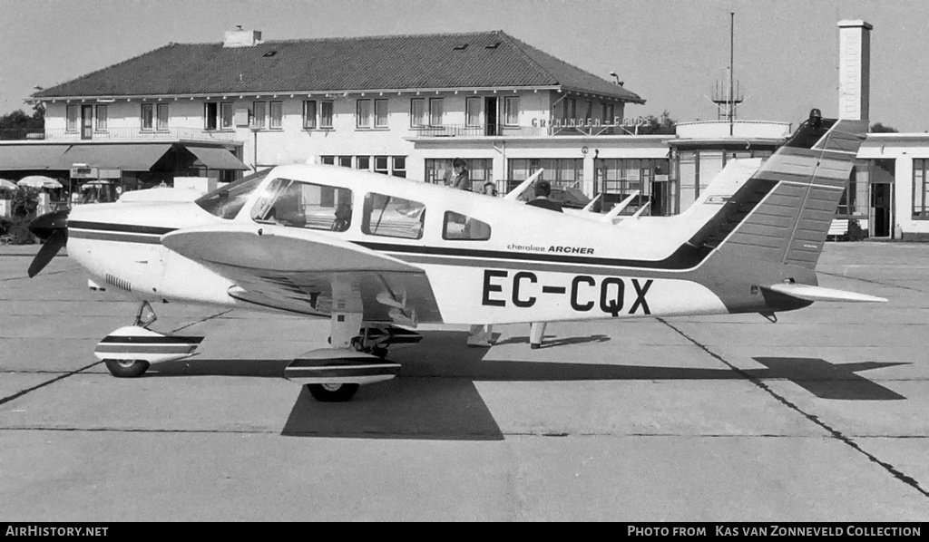 Aircraft Photo of EC-CQX | Piper PA-28-180 Cherokee Archer | AirHistory.net #235705
