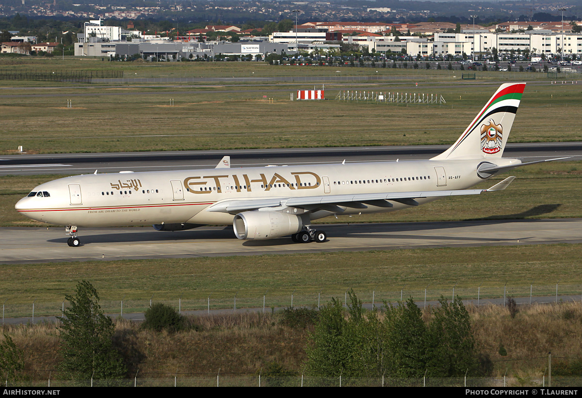 Aircraft Photo of A6-AFF | Airbus A330-343 | Etihad Airways | AirHistory.net #235710