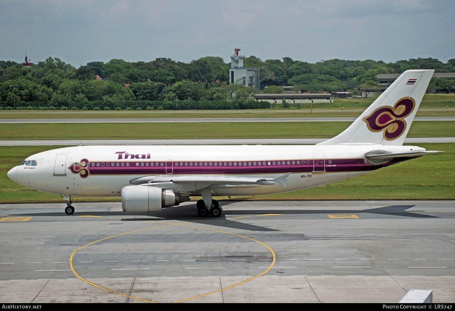 Aircraft Photo of HS-TIC | Airbus A310-204 | Thai Airways International | AirHistory.net #235713